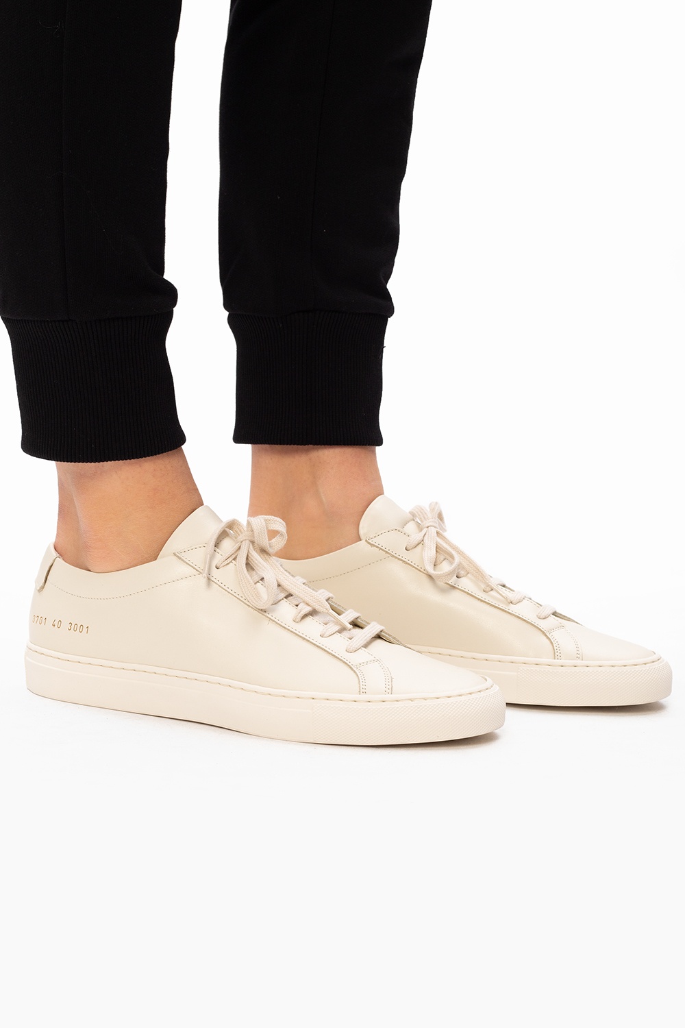 Cream Original Achilles Low sneakers Common Projects SchaferandweinerShops Spain thom browne white oxford shoes